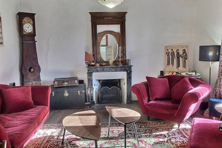 Familienzimmer-Eigenes Badezimmer in La Boissière-de-Montaigu, Loire-Tal