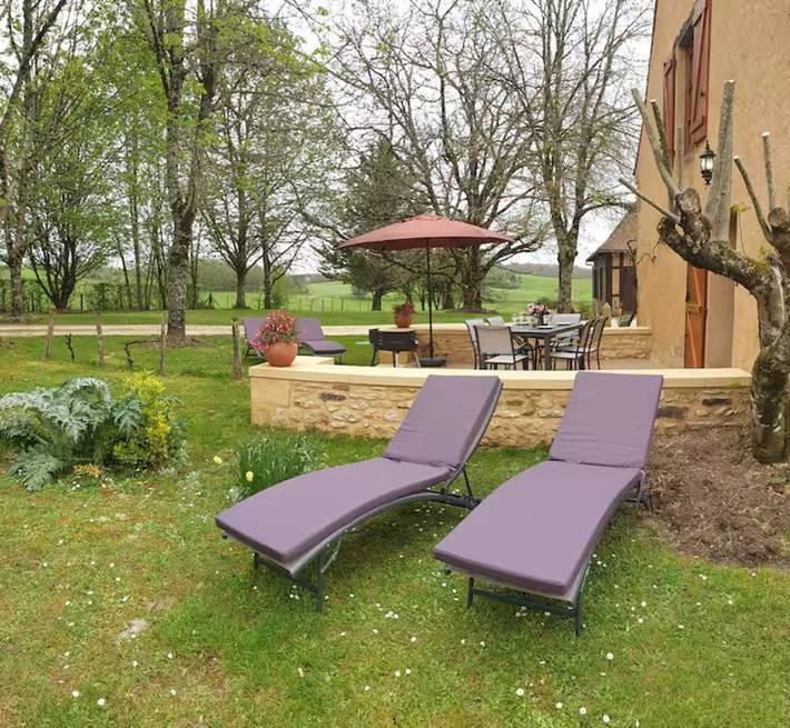 Casa de vacaciones 'Barn Cottage' con Wi-Fi in Bourniquel, Périgord Pourpre