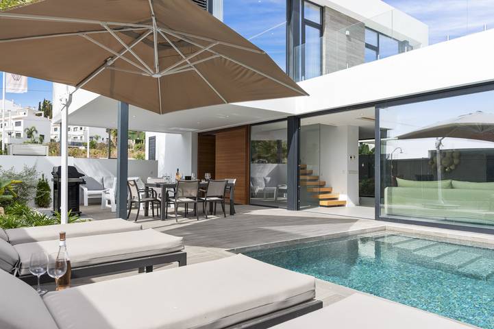 Casa rural para 8 personas, con Balcón y Terraza además de Jardín y Piscina en Estepona - 4