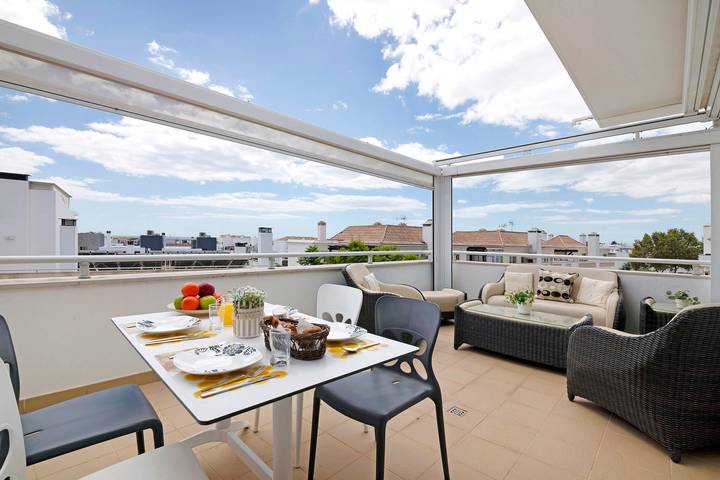 Gîte pour 6 personnes, avec balcon et jardin à Santa Luzia (Tavira) - 2