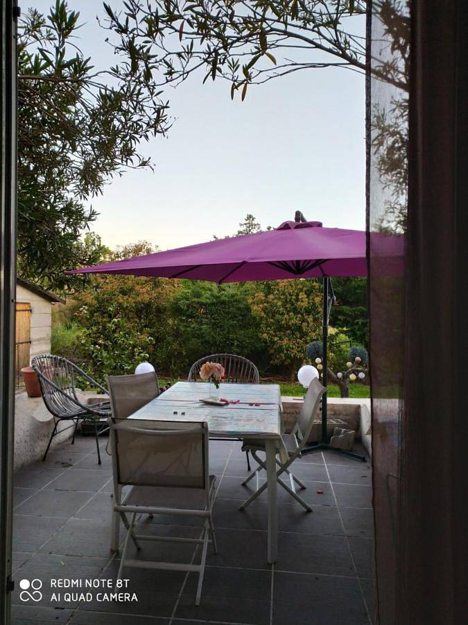 Ferienhaus für 5 Personen, mit Garten und Pool sowie Ausblick, mit Haustier - 1