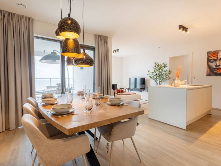 Ferienwohnung für 6 Personen, mit Balkon in Oostende