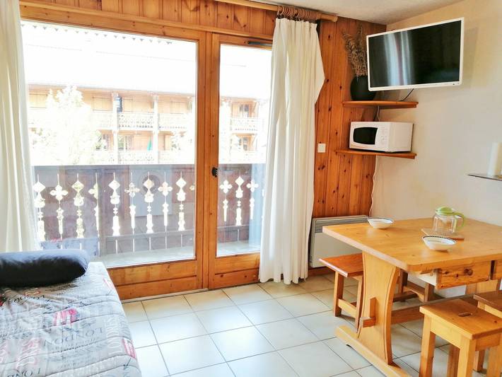 Location de vacances pour 4 personnes, avec balcon à Morillon