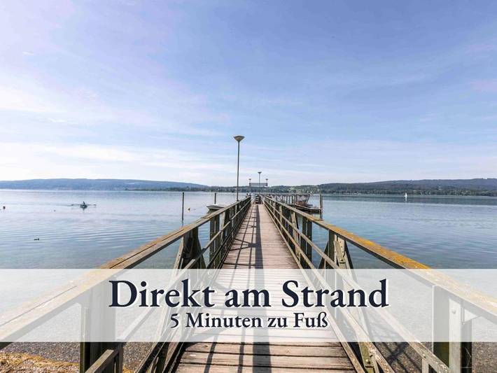 Ferienwohnung für 4 Personen, mit Balkon und Ausblick in Mettnau - 4