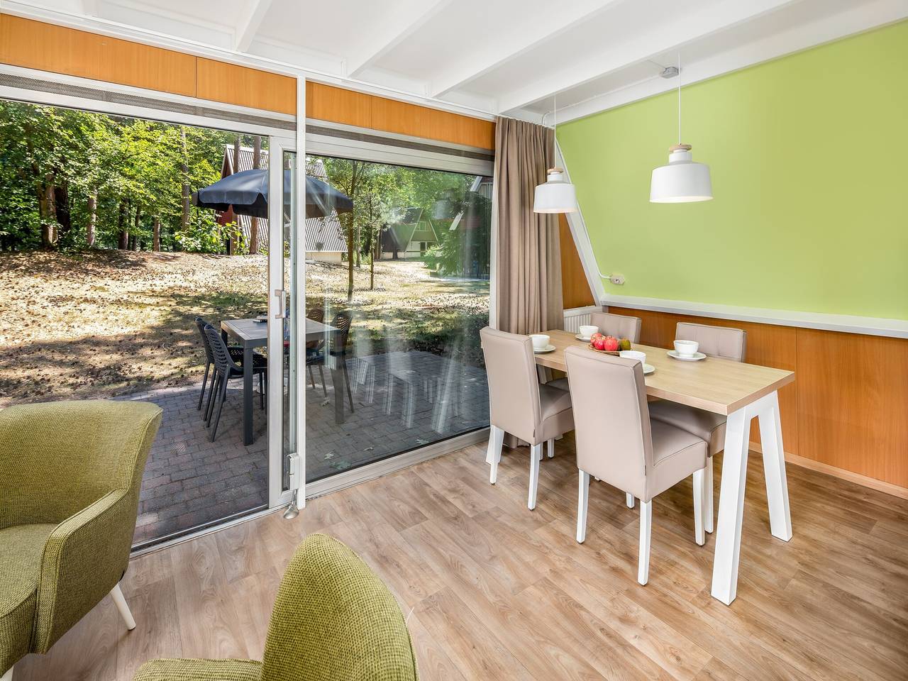 Bungalow in Bospark 't Wolfsven bij natuur in Mierlo, Noord-Brabant