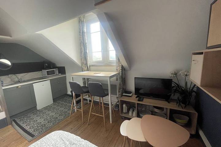 Ganze Wohnung, !!!Studio weniger als 50 Meter vom Meer entfernt !!!28 € / Nacht und 35 € / Sommer für 2 Personen in Veulettes-sur-Mer, Dieppe und Umgebung