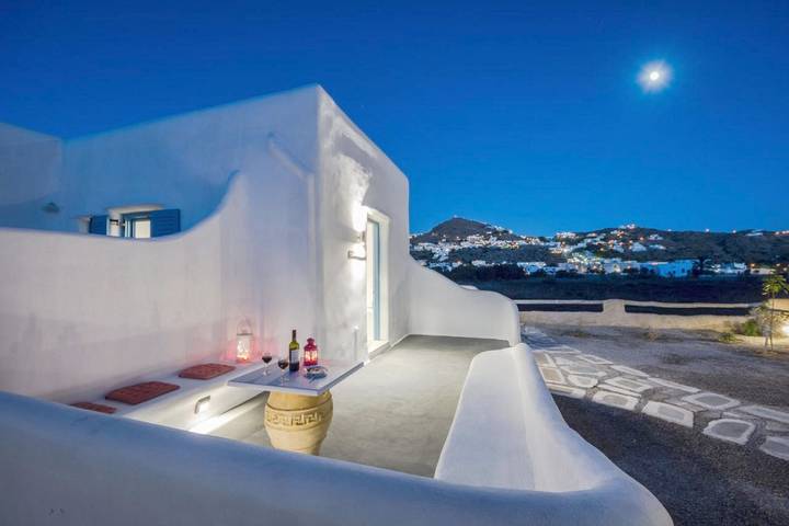 Hotell för 2 Personer, med utsikt och trädgård i Ios