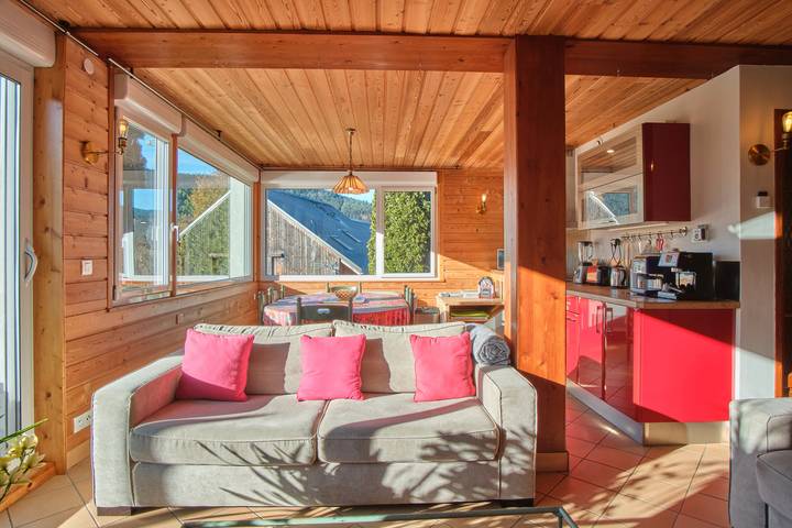 Location de vacances pour 6 personnes, avec jardin à Villard-de-Lans