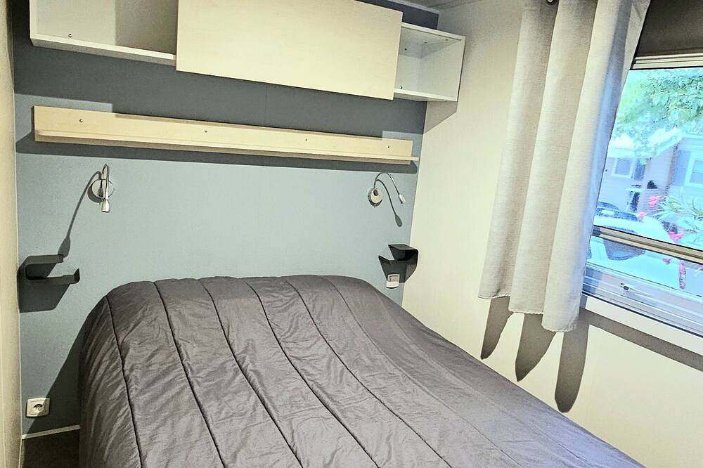 ⛱️ Accès direct plage - Camping 4* Mobil home tout confort + Terrasse couverte in Portiragnes Plage, Vias