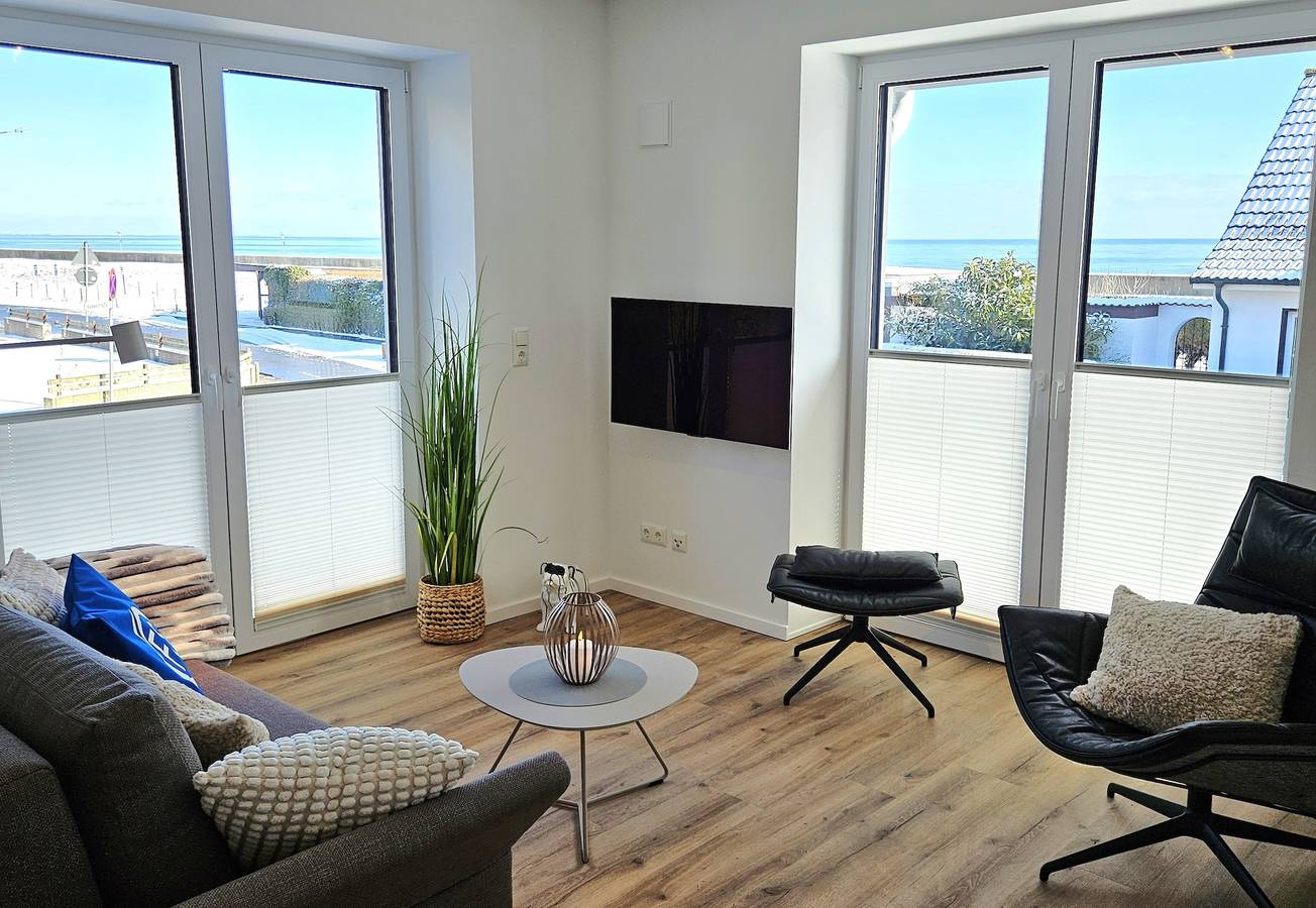 Ganze Ferienwohnung, Fewo "Küstenwind Whg.1" Meerblick in Dahme, Ostholstein