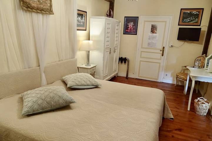 Azay Le Rideau Room von Chateau Les Vallees in Tournon-Saint-Pierre, Loches und Umgebung