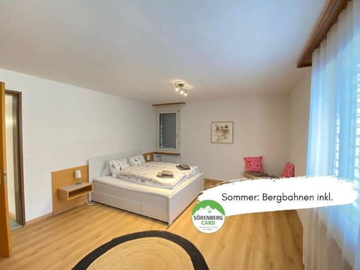 Ferienwohnung für 4 Personen, mit Balkon in Sörenberg
