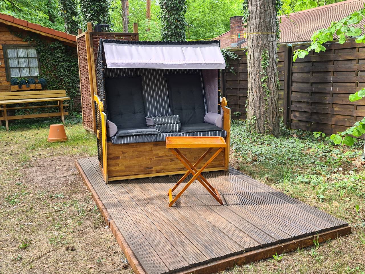 Maison de vacances 'Reiher' avec terrasse partagée, jardin partagé et Wi-Fi in Lychen, Uckermark