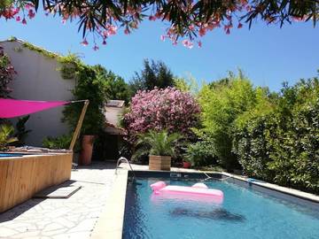 Cottage pour 6 personnes, avec jardin ainsi que piscine et jacuzzi à Jacou