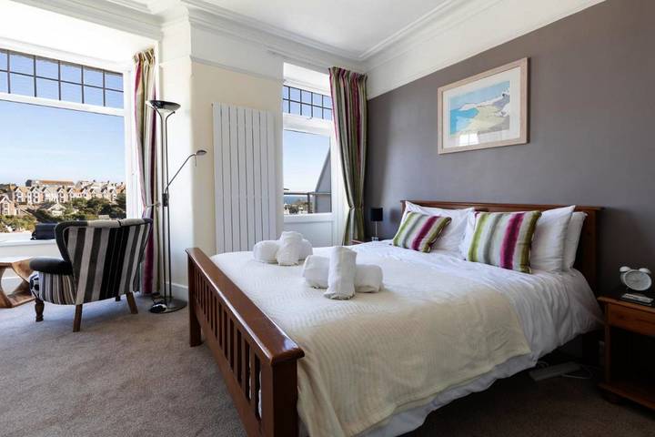 BnB für 2 Personen, mit Terrasse und Garten sowie Ausblick in St. Ives