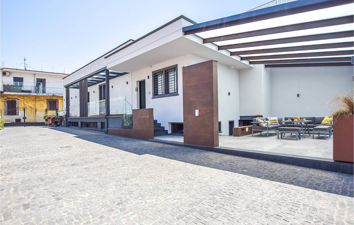 Terzigno Garden Apartment : Parking, A/C, Terrasse in Terzigno, Parc national du Vésuve