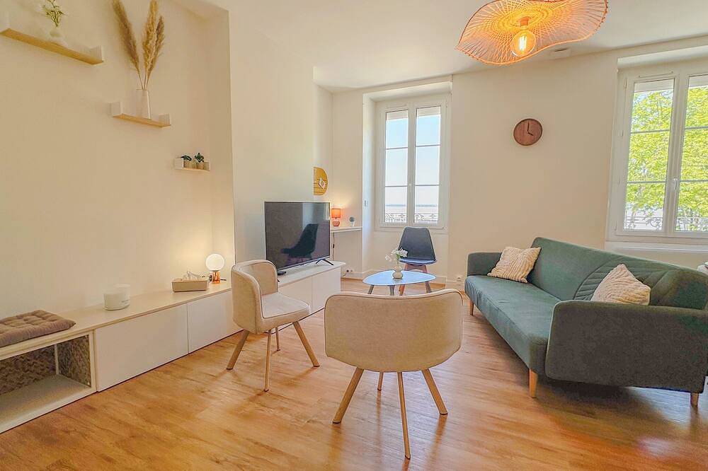 Apartamento entero, Pauillac côté confort - 2 rooms facing the Gironde in Pauillac, Parque natural regional del Médoc