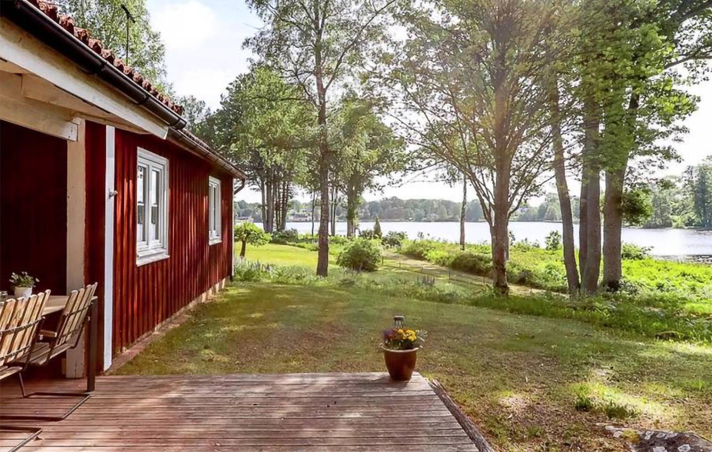 Ferienhaus für 5 Personen mit Seeblick in Urshult, Asnen