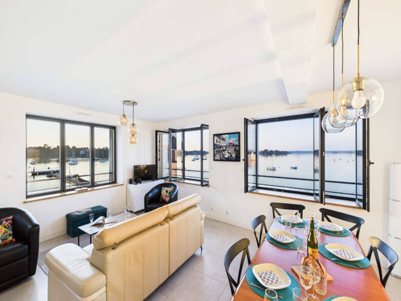 Appartement entier, Appartement à Île-Tudy avec vue sur l'océan in Île-Tudy, Région de Quimper