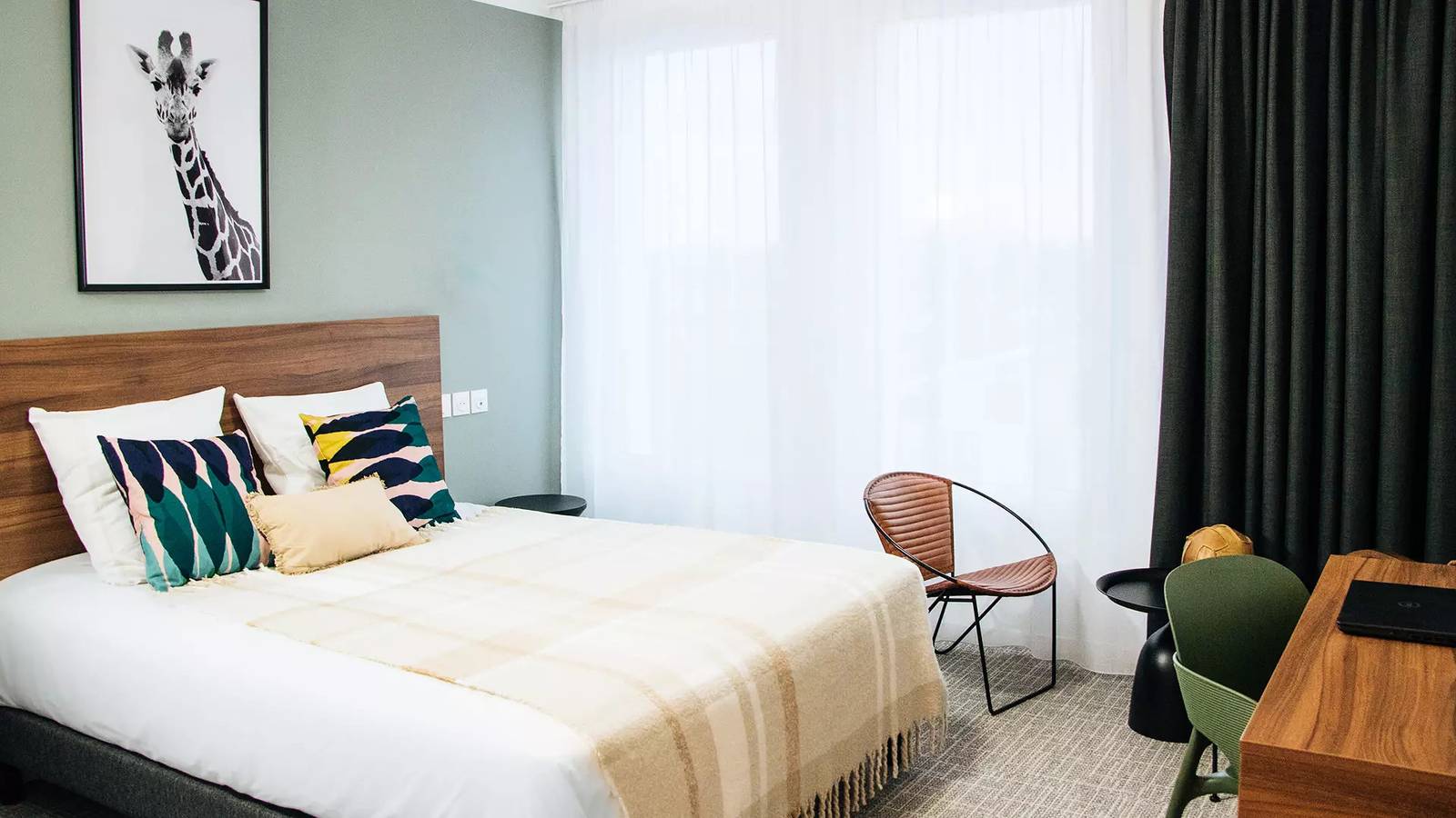 Entire studio, Studio 2 personnes avec lit double in Villeneuve-d'Ascq, Lille region