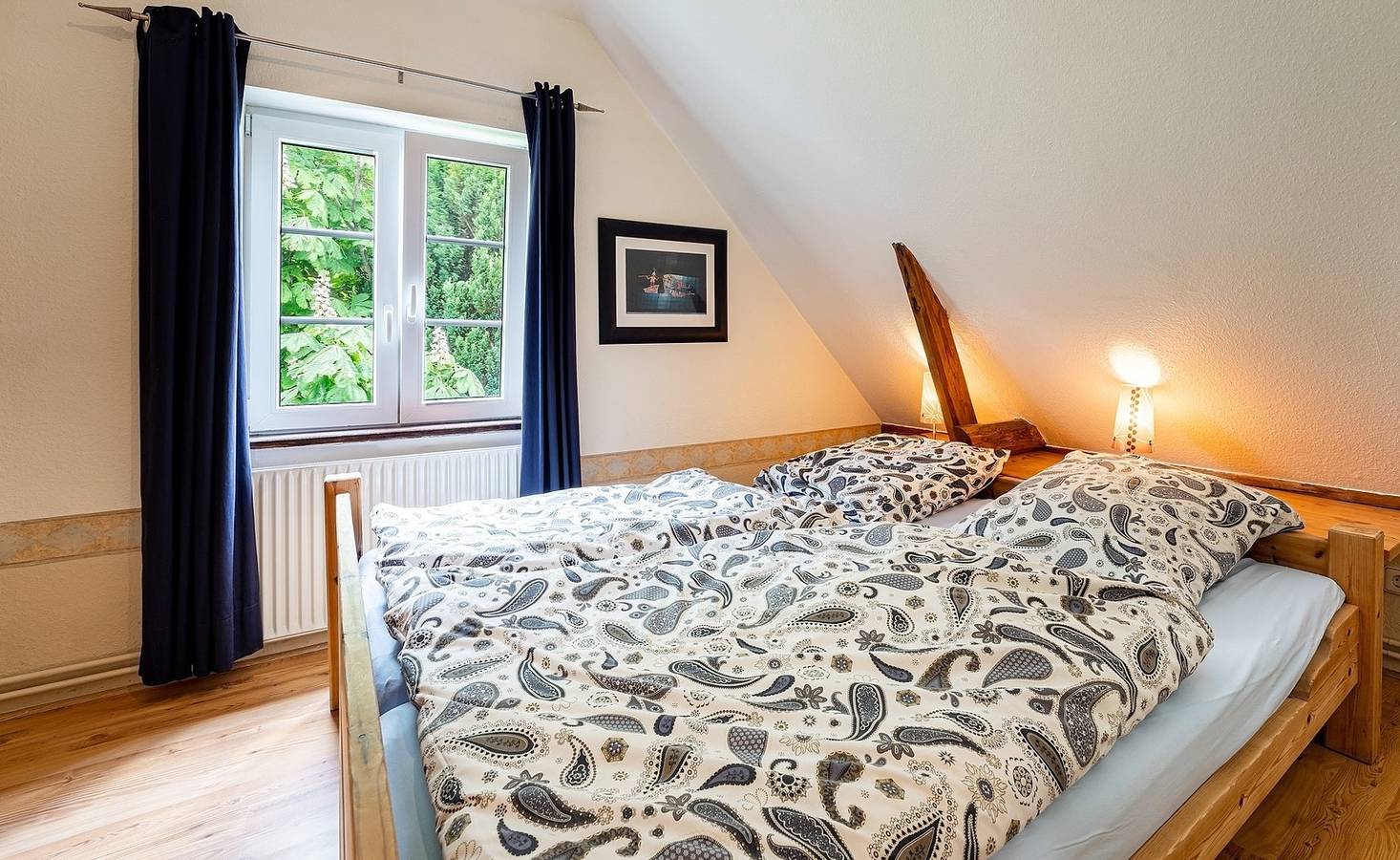 Ferienhaus Alte Schmiede in Ulsnis, Grünes Binnenland