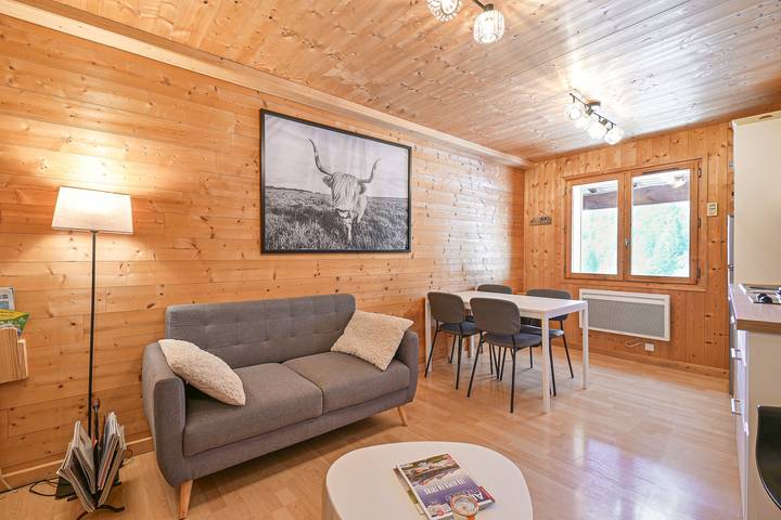 Apartamento entero, Apartamento T3 acogedor en el corazón de La Giettaz in La Giettaz, Albertville region