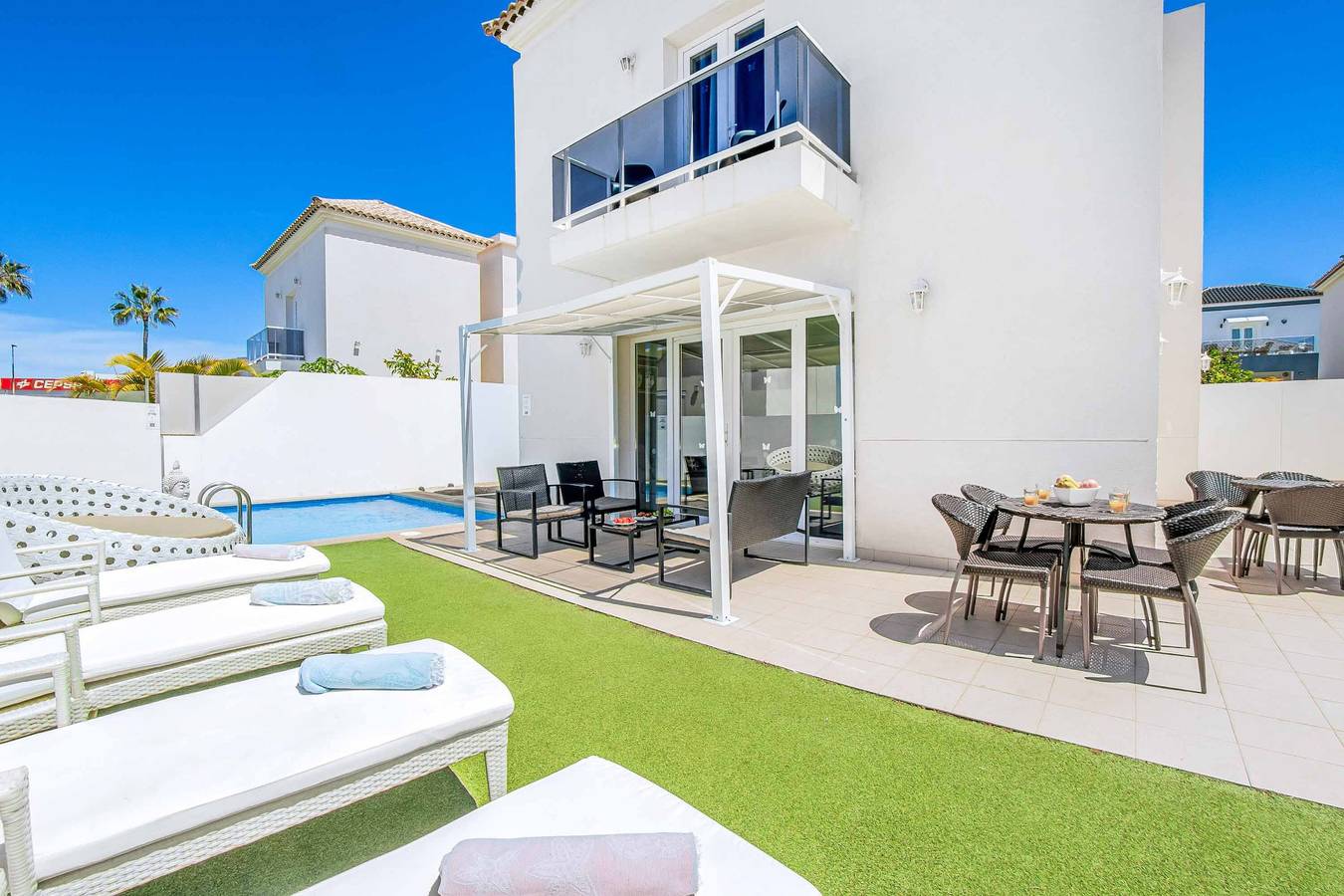 Villa für 8 Personen mit Balkon in Miraverde, Adeje