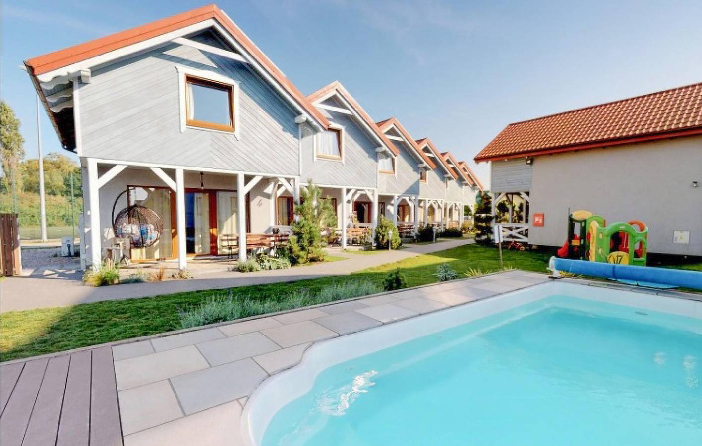 Ferienhaus für 6 Personen mit Pool in Karwia, Polnische Ostsee