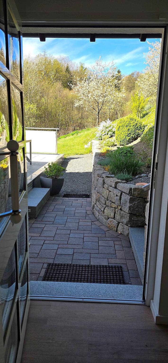 Appartement 'Am Wilmkebach' met Privéterras, Privétuin en Wi-Fi, foto 14