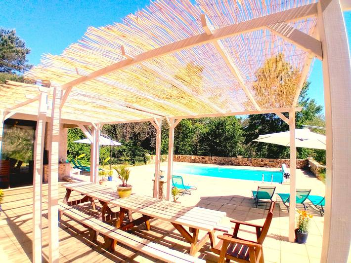 Gîte pour 10 personnes, avec Piscine à La Douze - 2