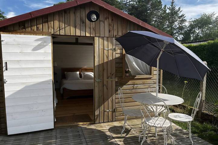 Chalet pour 2 personnes, avec jardin