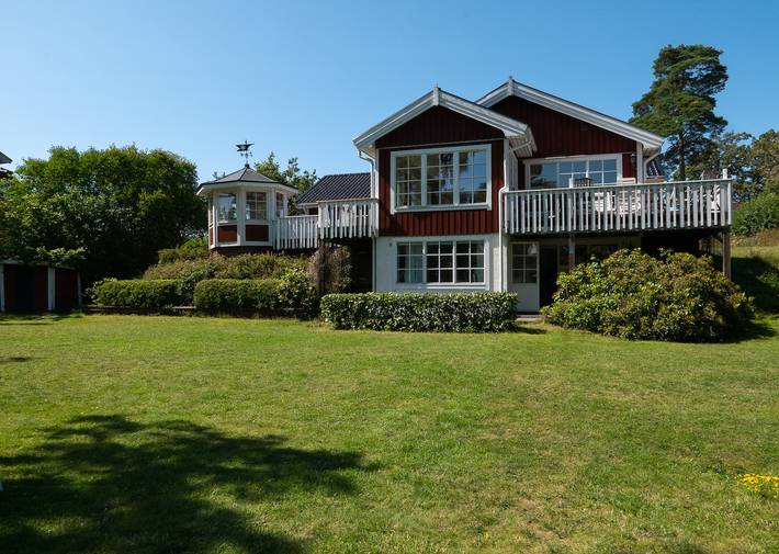 Ferienhaus am Wasser im Stockholmer Schärengarten in Akersberga, Österåker und Umgebung