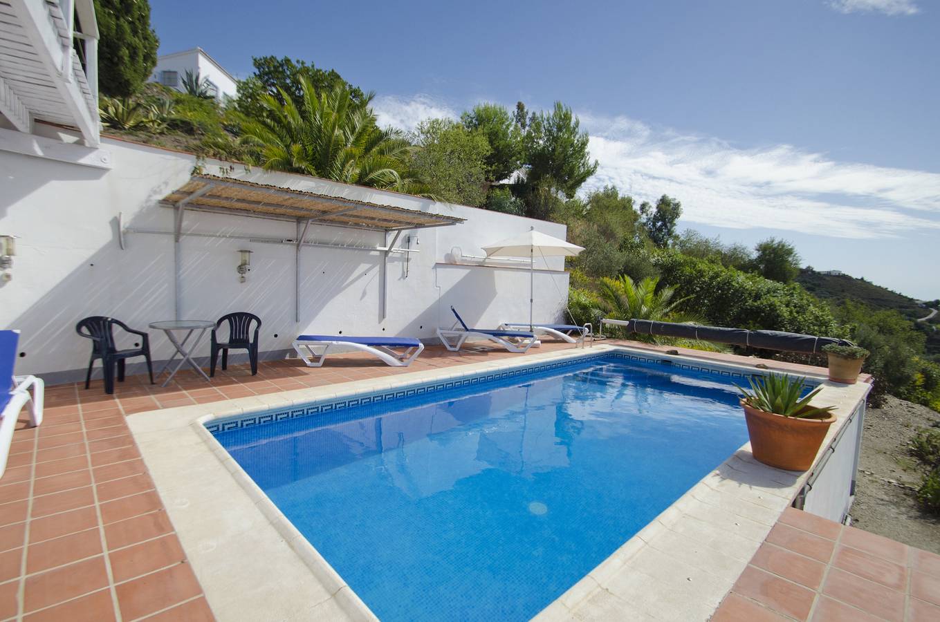 Villa för 6 Personer med trädgård in Cómpeta, Costa del Sol