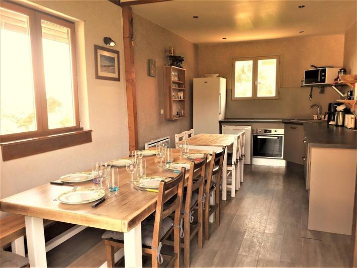 Gîte pour 10 personnes, avec terrasse et balcon/terrasse, animaux acceptés dans Aime-la-Plagne - 2