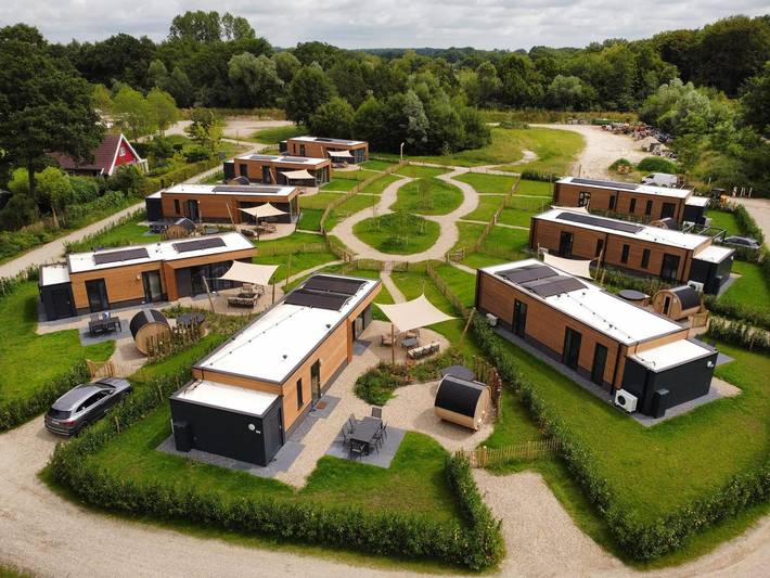 Lodge voor 4 personen, met sauna in de Achterhoek
