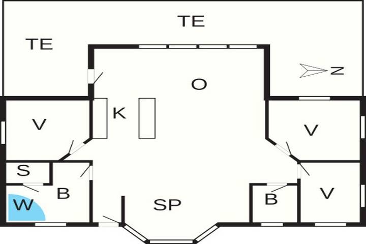 Ferienhaus für 8 Personen, mit Haustier - 1