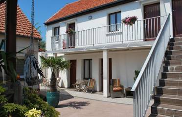 Maison d’hôte pour 4 personnes, avec jardin à Martin-Église