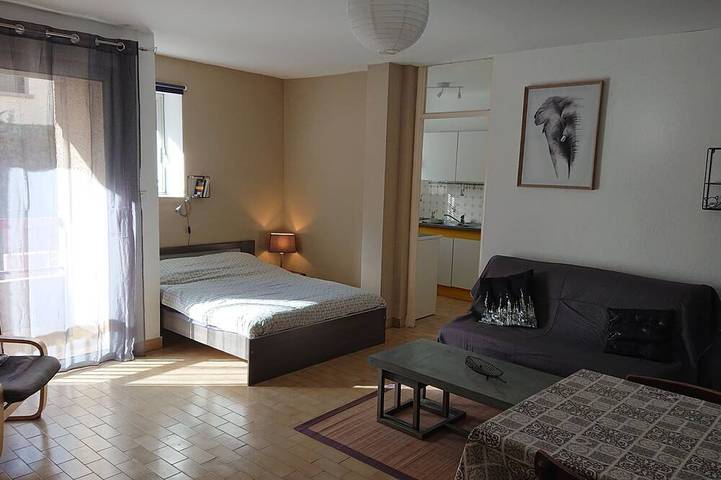 Location de vacances pour 4 personnes, avec balcon à Vernet-les-Bains