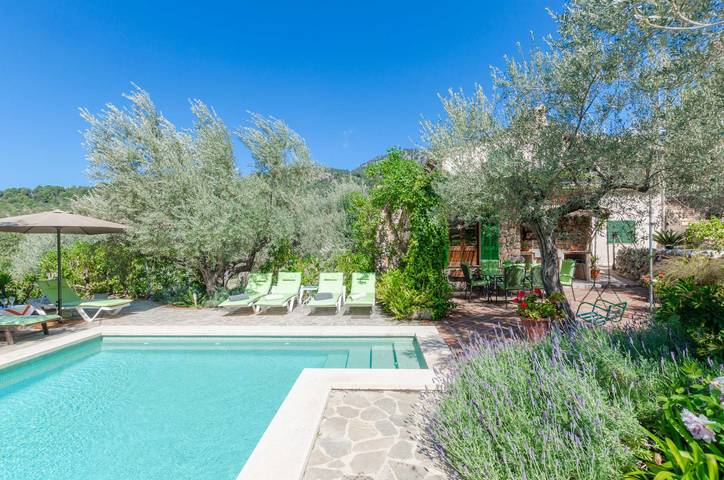 S'Olivaret  - Ferienhaus mit privaten Pool in Fornalutx. Wifi gratis in Fornalutx, Mallorca Westen