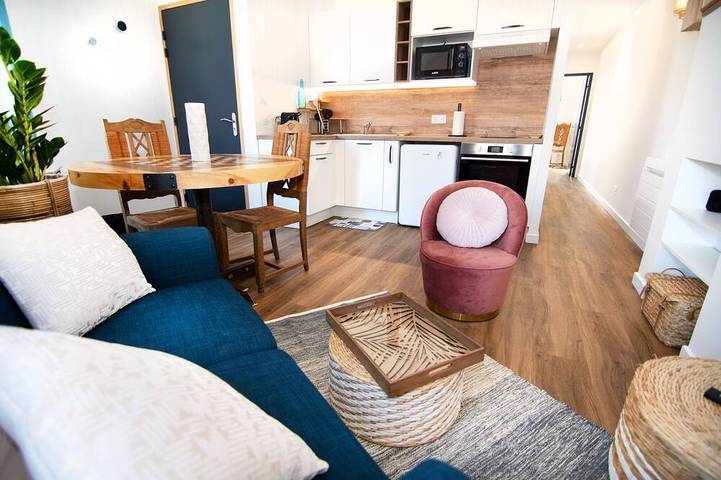 Appartement de vacances pour 2 personnes, avec jardin et terrasse à Libourne
