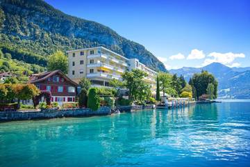 Hôtel pour 3 personnes, avec jardin et jacuzzi ainsi que piscine et sauna à Sigriswil