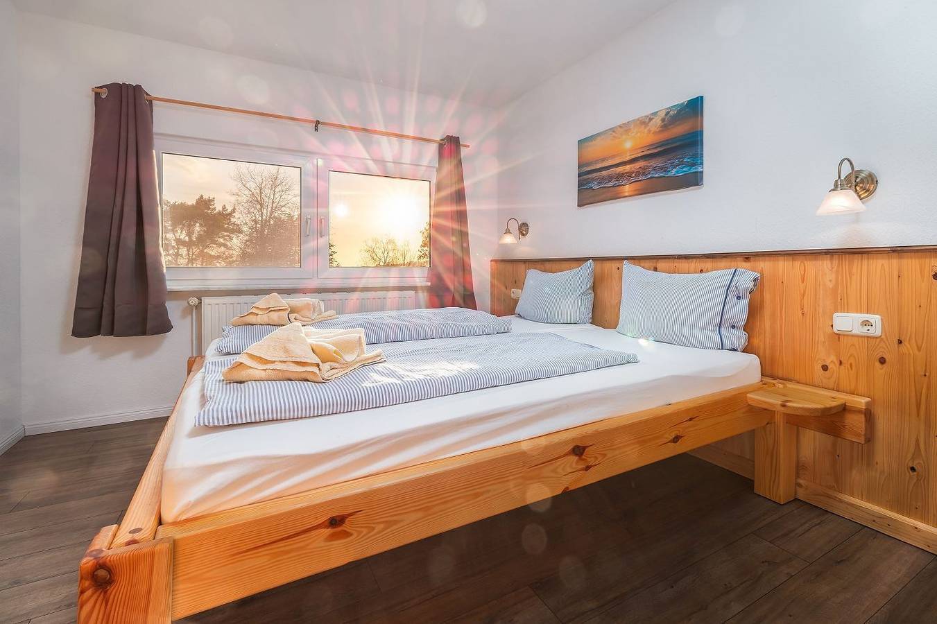Ganze Wohnung, Heimathafen in Thiessow: 2 Zimmer, 4 Schlafplätze, 200 m zum Sandstrand in Thiessow, Mönchgut
