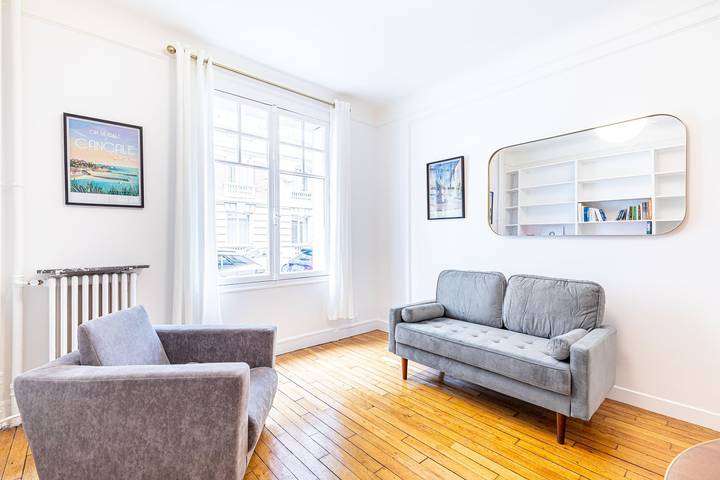 Gîte pour 4 personnes dans Paris Rue Sextius Michel