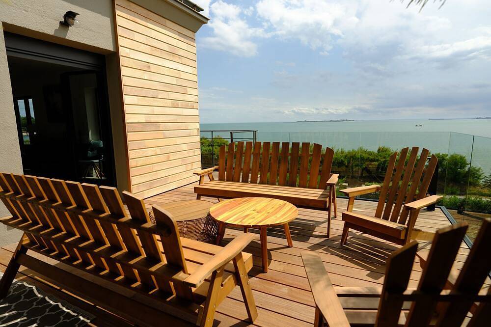 Apartamento entero, Appartement Avec Terrasse Front de Mer, vue Imprenable sur Tatihou in Jonville, Réville