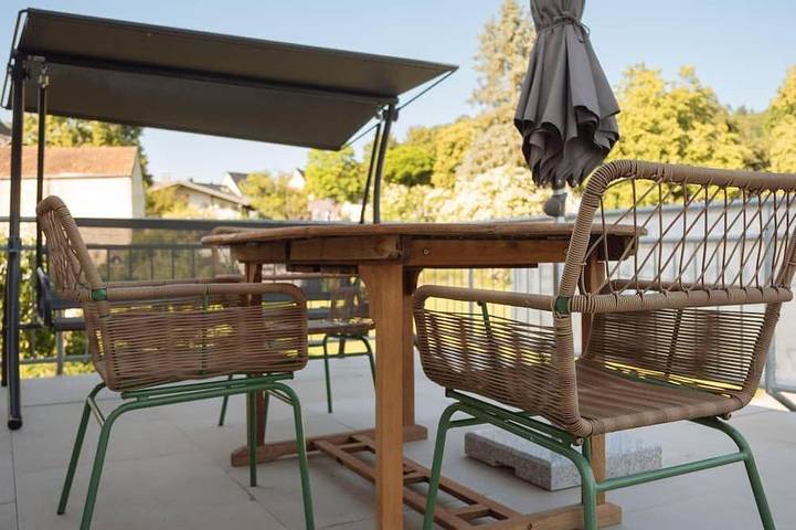 Ferienwohnung für 4 Personen, mit Balkon und Garten in Pelm - 2