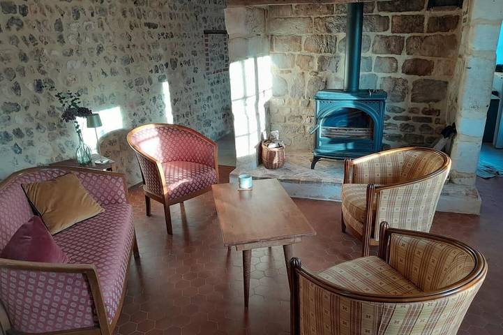 Location de vacances pour 4 personnes, avec terrasse et jardin à Sainte-Marie-au-Bosc