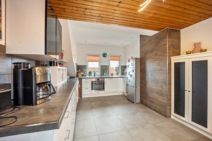 Ganze Wohnung, Ferienwohnung "Elli" mit Bergblick, Gemeinschaftsgarten und Wlan in Aulendorf, Region Bodensee-Oberschwaben