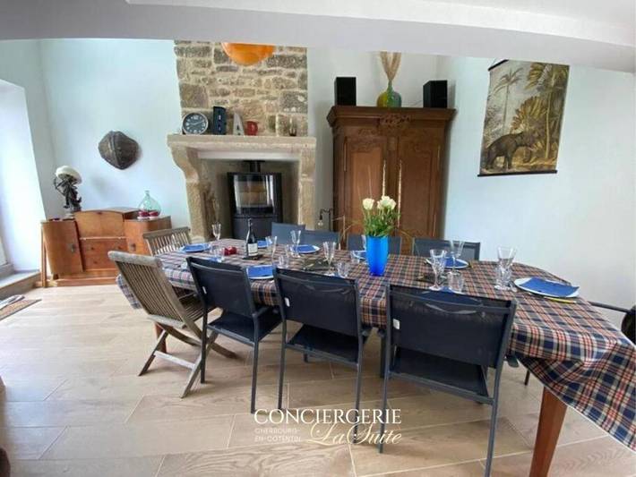 Gîte pour 10 personnes, avec jardin et terrasse à Valcanville - 3