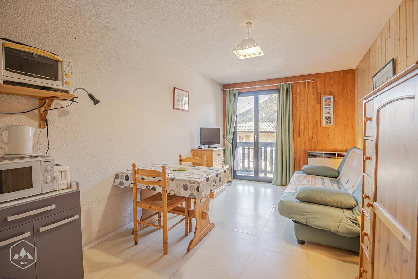 Studio entier, La Résidence les Sétives - Studio 2 personnes (19) in Aussois, Région de Saint-Jean-de-Maurienne