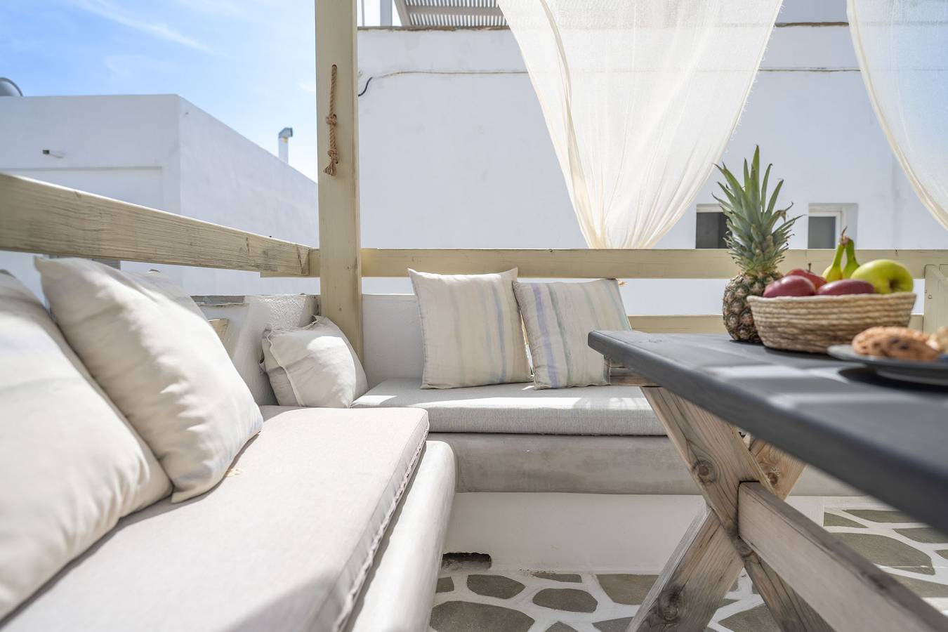 Hel leilighet, Apartment 'Deluxe Suite' with Private Terrace, Wi-Fi and Air Conditioning in Naxos By, Kykladene
